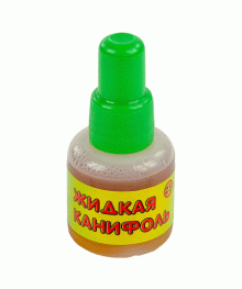 Канифоль жидкая Lux 25мл (спирто-каниф. флюс) Connector (п) (1/10)