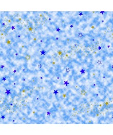 Пленка самоклеющаяся Grace 59022-45 звезды на голубом, повышенная плотность, 45см/8мПленка самоклеющаяся оптом с доставкой по РФ по низким цекнам.