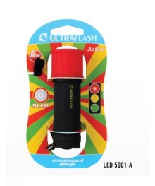 Фонарь  Ultra Flash  LED 15001-А(3ХR03 светофор,красный с черным,9 LED,пластик) уп.6шт.у Востоку. Большой каталог фонари Ultra Flash оптом по низкой цене с доставкой по Дальнему Востоку.
