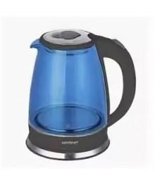 Чайник Magnit RMK-3231 1.8 л 1.5кВт черный синее стеклоирске. Отгрузка в Саха-якутия, Якутск, Кызыл, Улан-Уде, Иркутск, Владивосток, Комсомольск-на-Амуре.