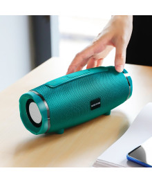 Колонка портативная с BLUETOOTH  BOROFONE BR3, 1200mAh, 188х80х83.5 мм, бирюзовый (40)