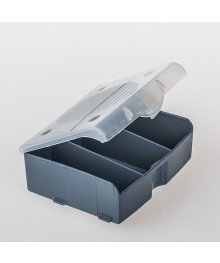 блок д/мелочей 11*9см серо-свинц ПЦ3713  (43303)Ящик для инструментов оптом. Ящик для инструментов оптом по низкой цене со склада в Новосибирске.