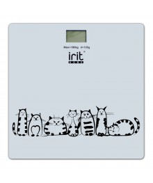 Весы напольные IRIT IR-7265  (электронные, LCD дисплей, 150кг точность 100г)Весы оптом с доставкой по Дальнему Востоку. Большой каталог весов оптом по низким ценам.