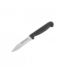 Нож LARA LR05-44 для овощей 12.7см/5", пластиковая чёрная ручка, сталь 8CR13Mov 1 мм, (блистер) оптом. Набор кухонных ножей в Новосибирске оптом. Кухонные ножи в Новосибирске большой ассортимент