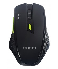 Мышь Qumo Office Prisma Black M85, 7 кноп., беспр. 2.4G, 1600/2400 dpi