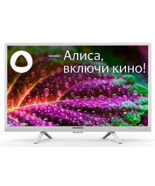 LCD телевизор  Starwind 24" SW-LED24SG312 Smart Яндекс.ТВ белый HD DVB-T2/C/S