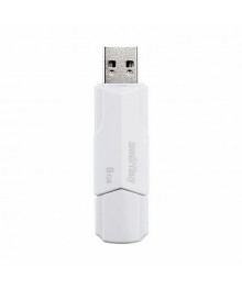USB2.0 FlashDrives 8Gb Smart Buy  CLUE White (SB8GBCLU-W)