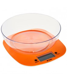 Весы кухонные DELTA KCE-32 оранж  (с чашей 5 кг,электронные, стекло, LCD дисплей) 12/уп кухоные оптом с доставкой по Дальнему Востоку. Большой каталогкухоных весов оптом по низким ценам.