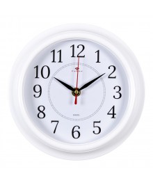 Часы настенные СН 2121 - 293 белые круглые (21x21) (5)астенные часы оптом с доставкой по Дальнему Востоку. Настенные часы оптом со склада в Новосибирске.