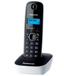 телефон  Panasonic  KX- TG1611 RUW белыйsonic. Купить радиотелефон в Новосибирске оптом. Радиотелефон в Новосибирске от компании Панасоник.