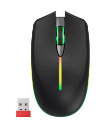 Мышь Defender беспр Fusion MM-283 черый, 4кн,2.4G+BT,500mAч,радужн