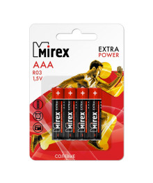 Бат R3              Mirex 1,5V  BL-4 (48/960)