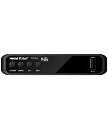 Цифровая TV приставка (DVB-T2) World Vision T625M2 (без диспл, кнопки, H.265, Т2+C, IPTV)