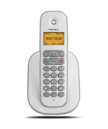 тел.Texet TX-D 4505А радиотелефон DECT белый-серый