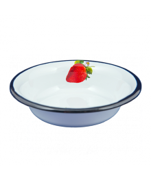 Миска Стальэмаль 0,4л декор С0303 (40/уп)Посуда эмалированная оптом Сталь Эмаль. Эмалированные кастрюли оптом.