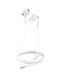 Наушники BOROFONE BM80 PRO вакуумные с микрофоном, 1,2 метра, jack 3.5, белый