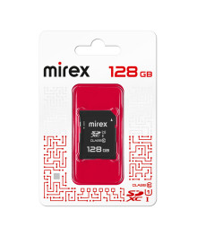 Пам. SDXC 128Gb, Class 10, Mirex  UHS-I, class 10