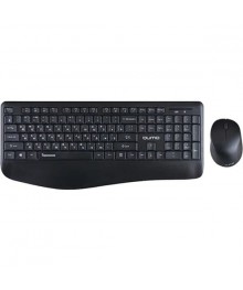 Комплект Qumo Space K57/M75 черный, беспроводн 2.4G, клавиатура 104 кл+ мышь, 3 кнопки, 1200 dpiом с доставкой по Дальнему Востоку. Качетсвенные клавиатуры оптом - большой каталог, выгодная цена.