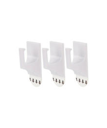 Крючки самоклеящиеся ABS 2,5х4,5 см, 3 шт