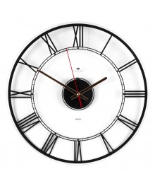 Часы настенные СН 4041 - 001B прозрачные d-39 см, открытая стрелка "Римские цифры" (5)астенные часы оптом с доставкой по Дальнему Востоку. Настенные часы оптом со склада в Новосибирске.