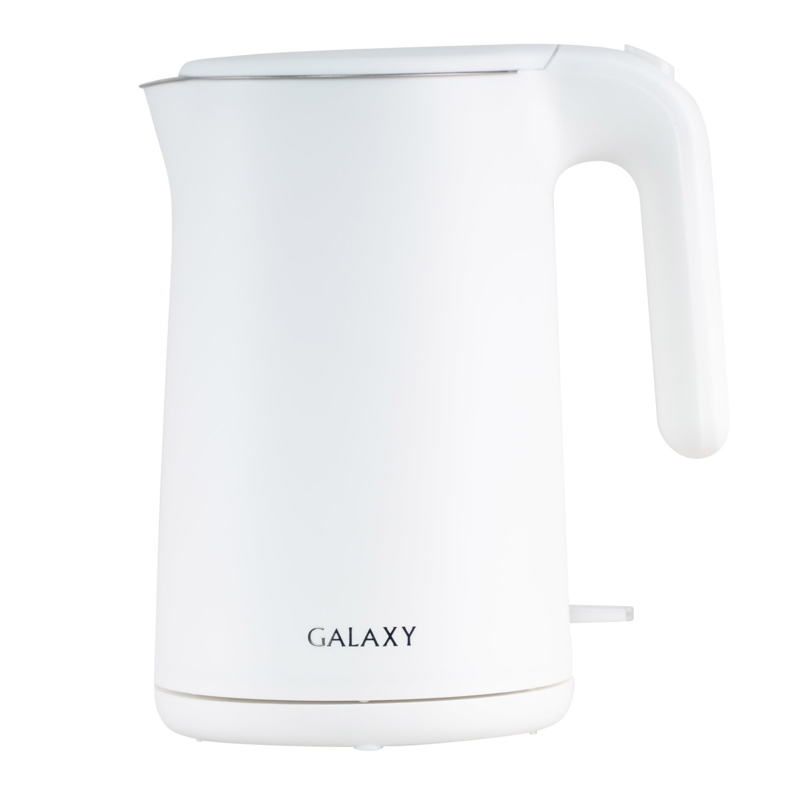 Чайник Galaxy LINE GL 0327 белый (1,8 кВт, 1,5л, двойн стенка, скр нагр элемент (12/уп)