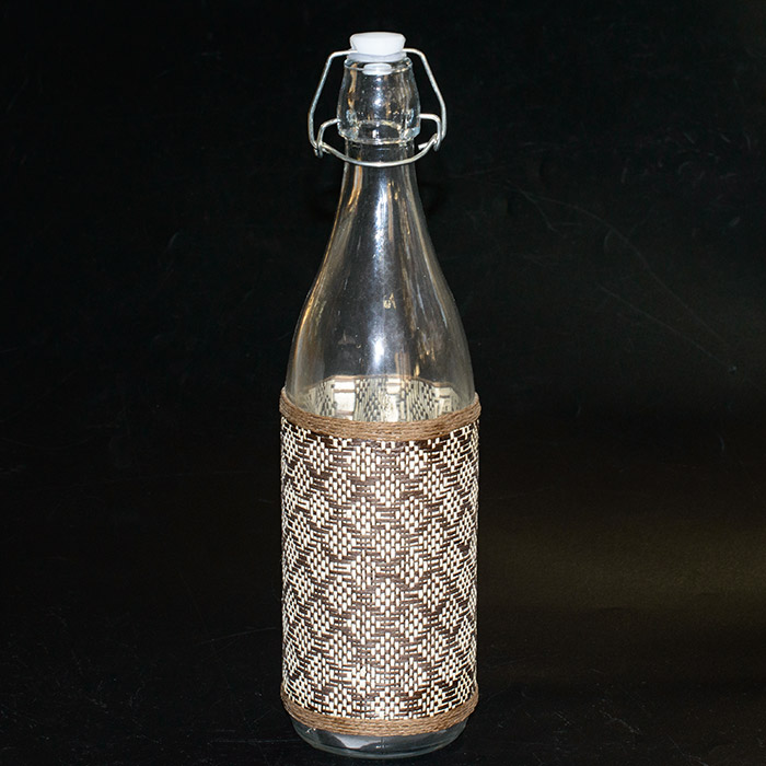 Бутылка  стекло  1000мл с бугельной пробкой (506434)