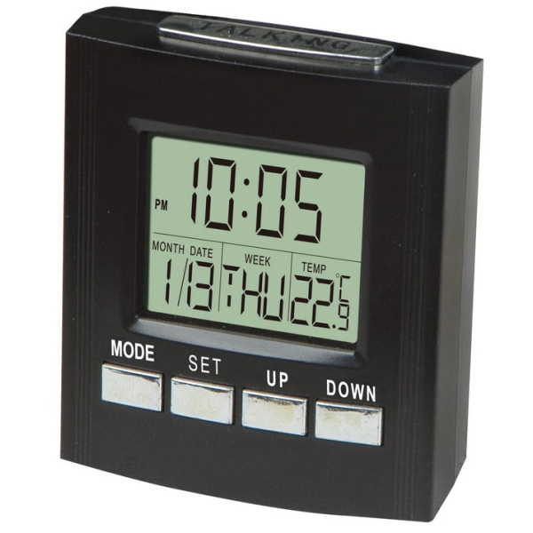 часы настольные VST 7027С (будильник.,температура, говорящие)