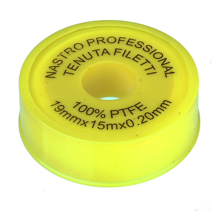 Лента ФУМ 19мм x 0,2*15  желтая Professionale 10шт/уп (33215)