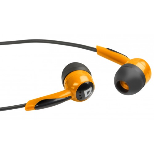 наушн Defender Basic-604 Orange Для MP3, кабель 1,1 м