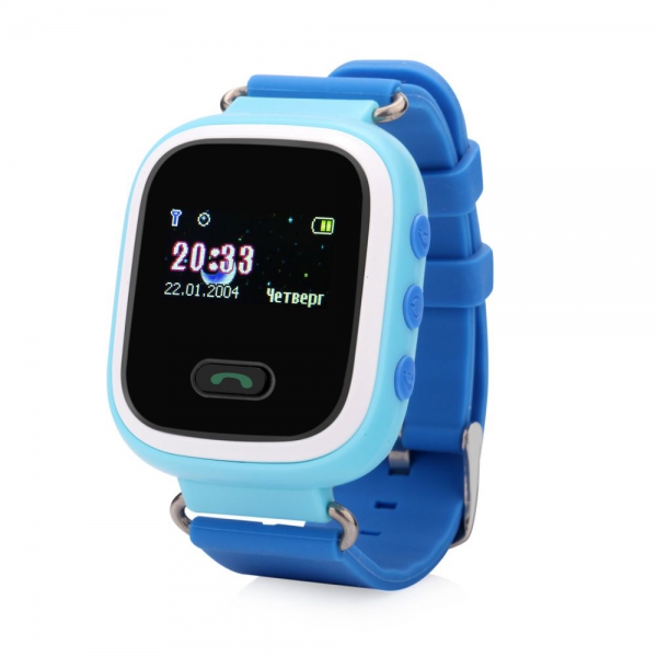 Часы детские с GPS OT-SMG15 (GP-02) Розовые