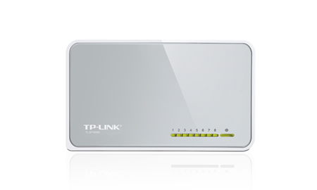 Коммутатор TP-LINK TL-SF1008D 8 портов 10/100 Мбит/с