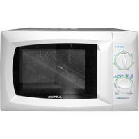 Микроволновка  Supra MWS-1814MW (18 л, 700 Вт, механика, авторазмораживание,таймер,белая)