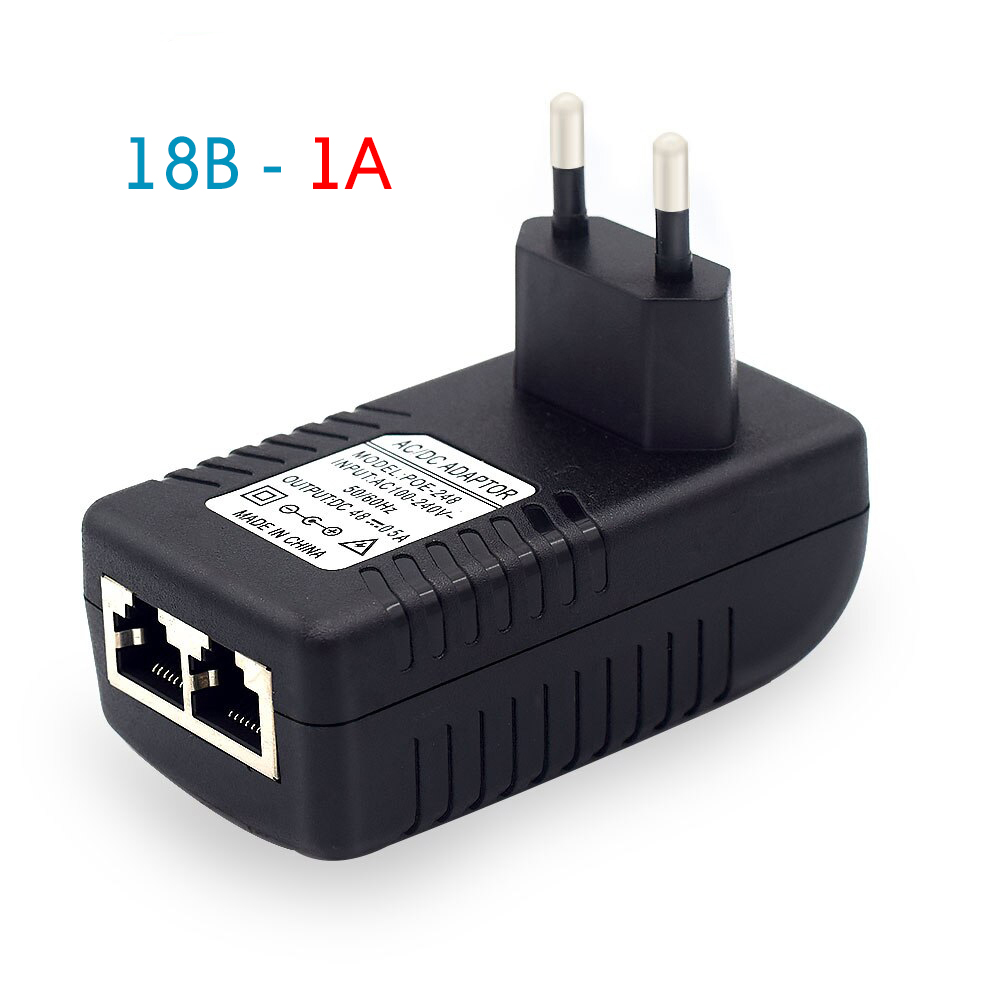 POE блок питания OT-APB118 (18B, 1000mA, POE+LAN)