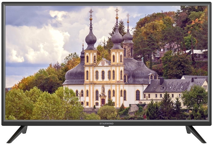 LCD телевизор  Starwind 32" SW-LED32SA303 Smart черный HD READY DVB-T/T2/C/S/S2