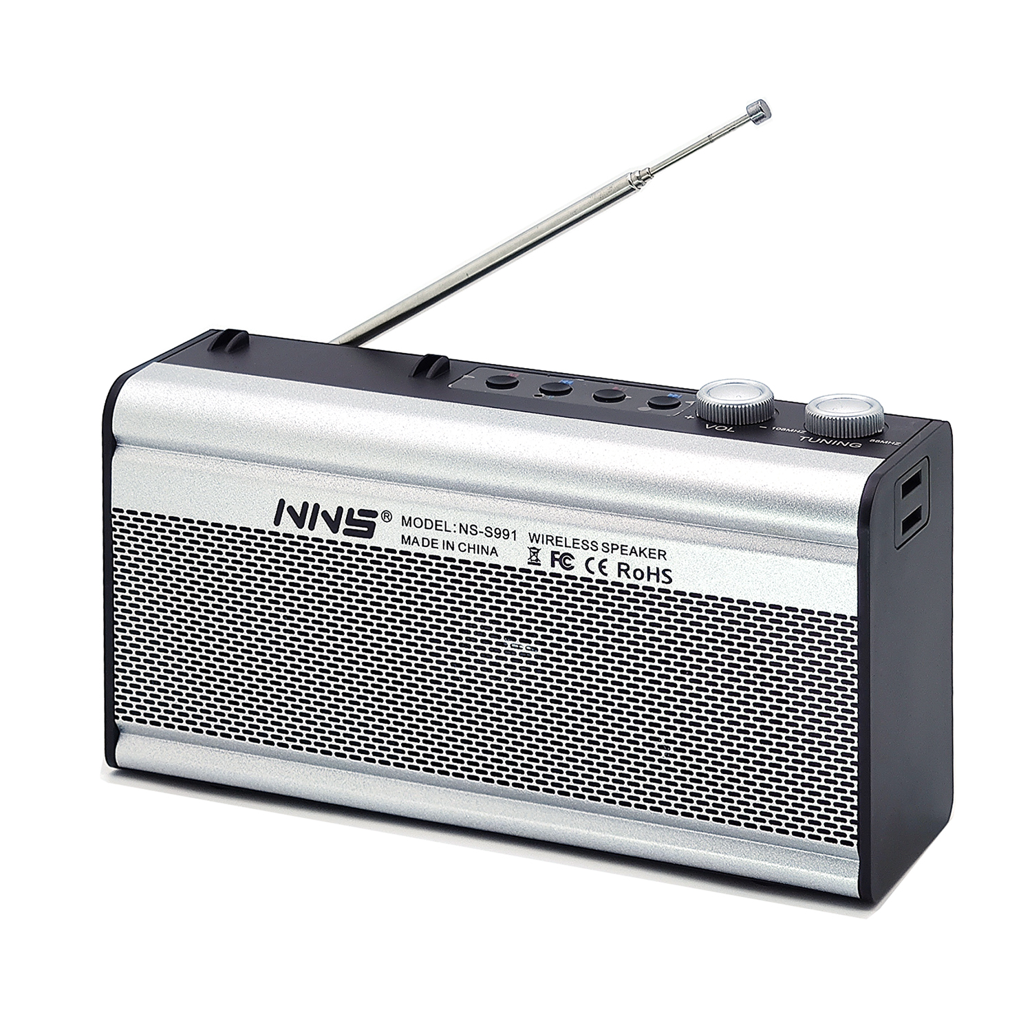 Колонка портативная с BLUETOOTH NNS NS-S991 (радиоприемник)