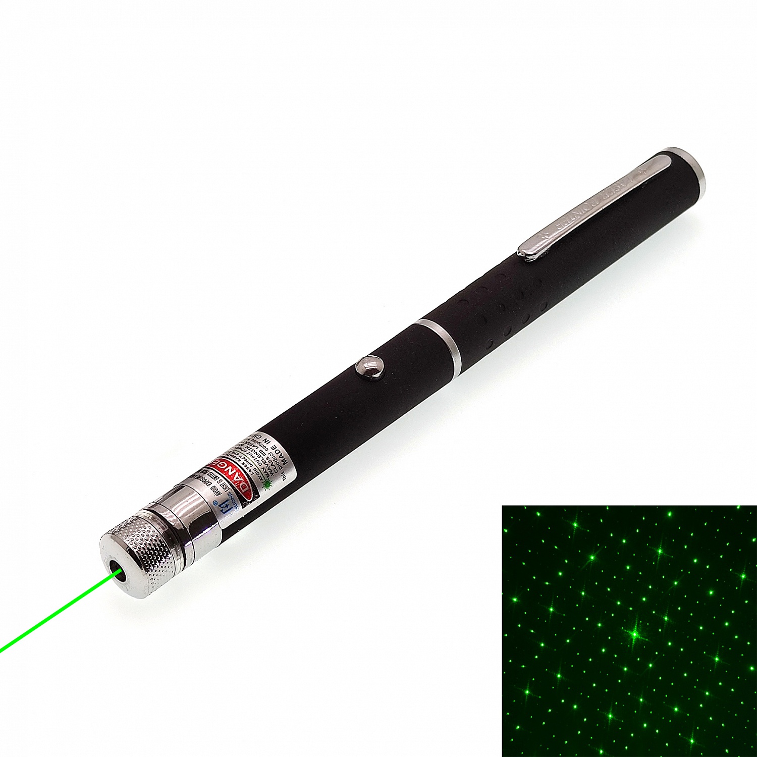 Лазерная установка Огонек OG-LDS02 указка Зелёный 1 насадка