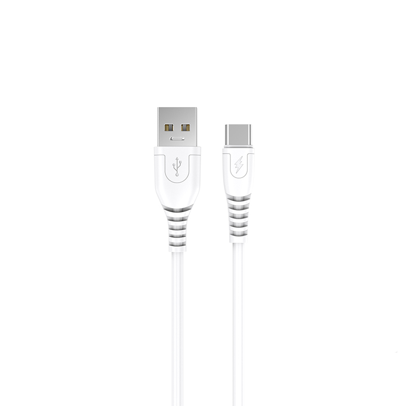 Кабель USB - TYPE C  SENDEM M35 белый, 3A, 3м