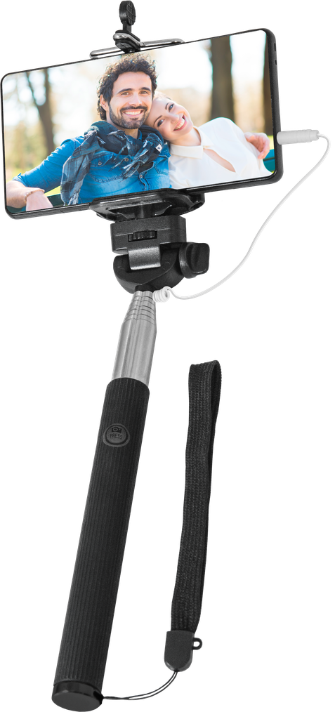 Монопод для селфи Selfie Master SM-02 черный, проводной, 20-98 см DEFENDER