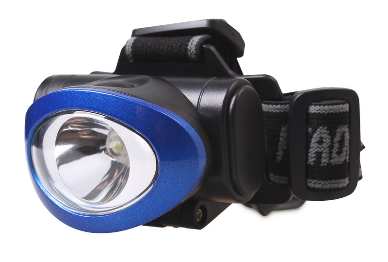 Фонарь Smartbuy Yukon LED (1W, налобный, синий) SBF-HL017-B