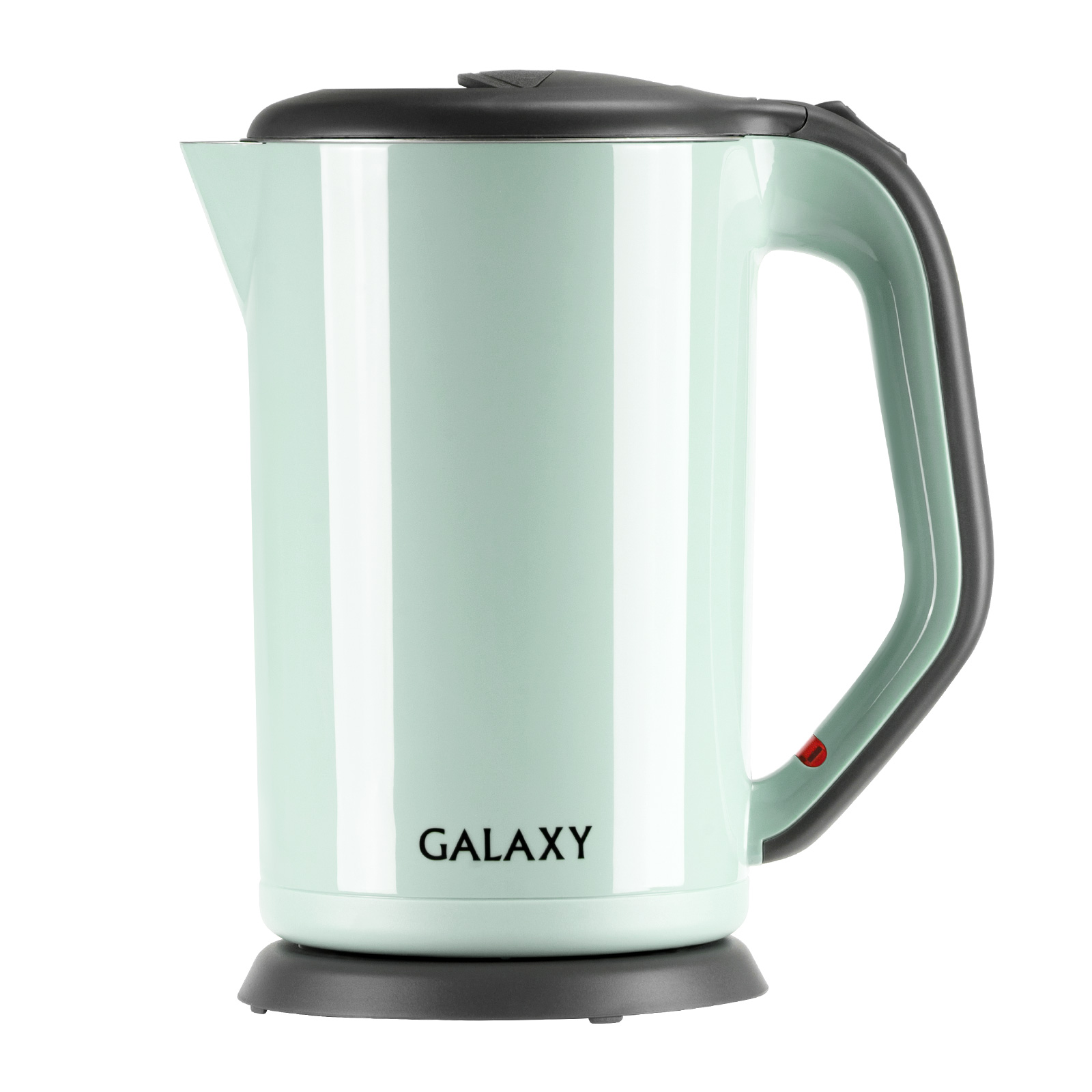 Чайник Galaxy GL 0330 салатовый (2 кВт, 1,7л, двойная стенка нерж и пластик) 6/уп
