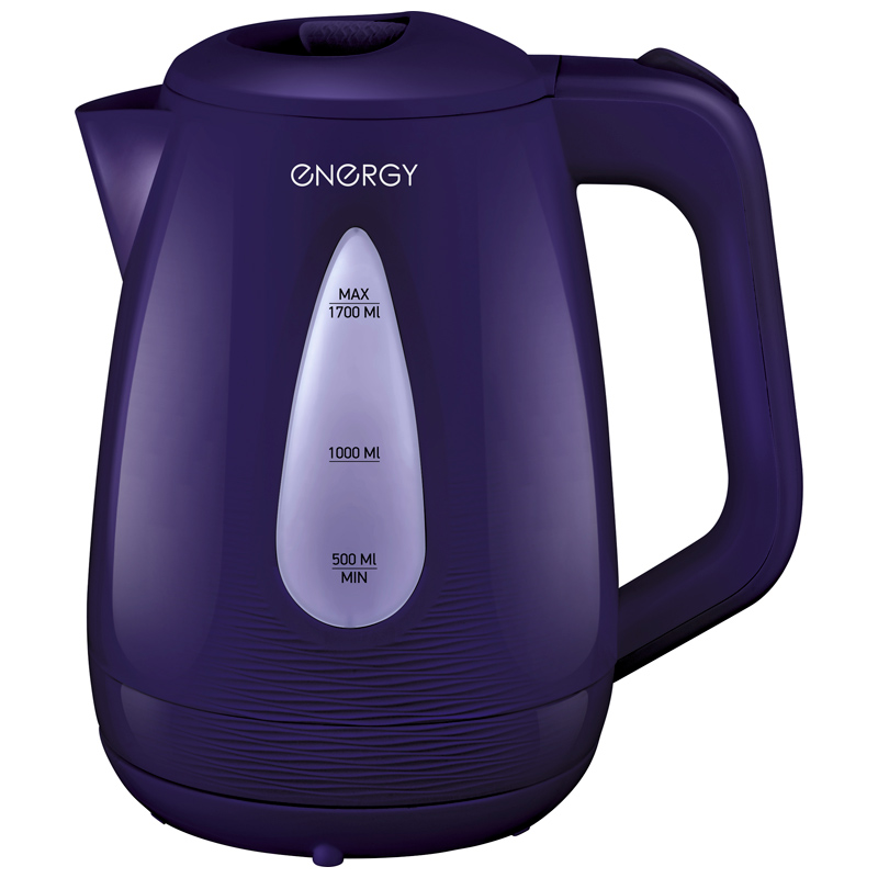 Чайник ENERGY E-214 фиолетовый (1,7 л, диск) 12шт/уп