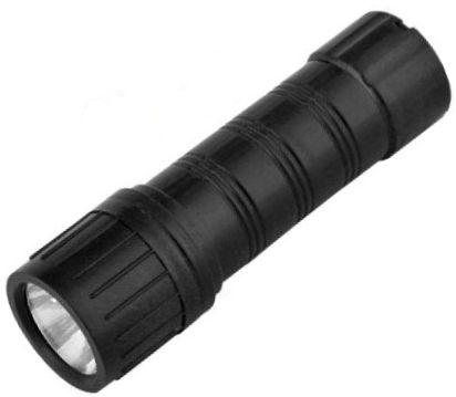Фонарь  Ultra Flash  TH-7102 (фонарь черный,1LED,1реж,3ХR03,пласт, блист-пакет)