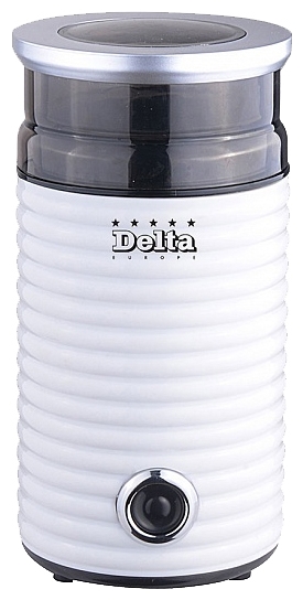 Кофемолка DELTA  DL-94К белая 160 Вт, вместим.-65 г, лезвия из нерж стали) (24/уп)