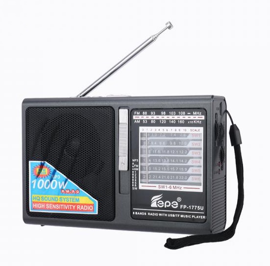 радиопр Fepe FP-1775U (аккум, USB)