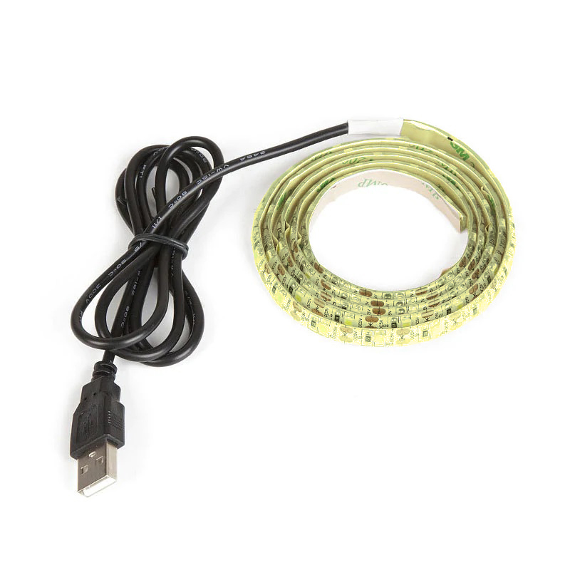 Лента светодиодная Огонек OG-LDL09 Желтая 1м (USB)