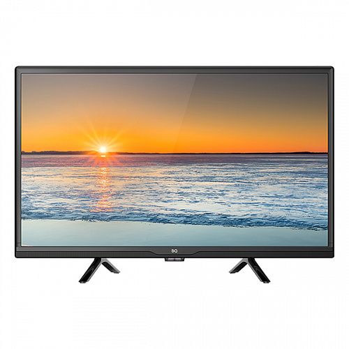 LCD телевизор  BQ 2406B Black 24", HD, DVB-C/T/T2, 2 HDMI, 1 USB, 2x2 Вт (РФ)