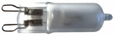 Лампа галоген. Camelion  G9 60W 220V прозрачная (Эл.лампа галоген.без рефлектора) (уп.100шт)