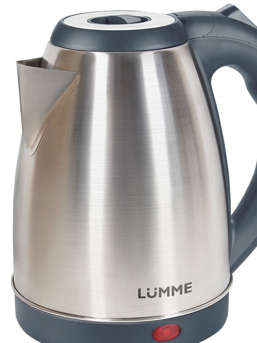 Чайник  LUMME LU-147 серый мрамор, нерж, (1,8кВт, 2л) 8/уп