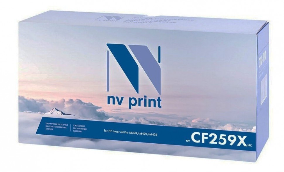 Картридж NVP совместимый HP NV-CF259X (БЕЗ ЧИПА) ( БЕЗ ГАРАНТИИ) для Laser Jet Pro M304/M404/M428
