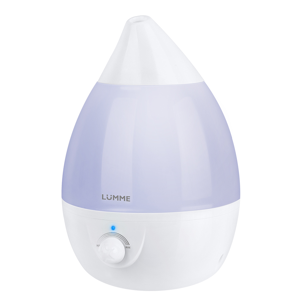 Увлажнитель LUMME LU-1557 лиловый аметист (ультразвук, 3л, 300мл/час, 30м2, 20 часов)